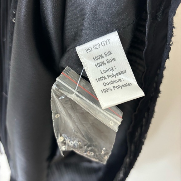 Parker 100% Silk and Sequin Party Dress - Picture 3 of 6